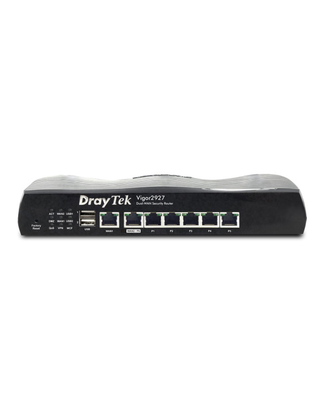 DrayTek V2927-K Vigor 2927 Wired High Speed Gigabit Firewall Router