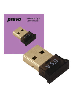 Prevo USBBT Bluetooth 5.0 USB Adapter