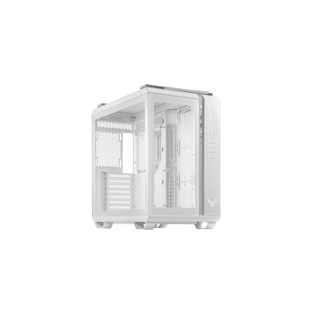 Asus TUF Gaming GT502 Case w/ Front & Side Glass Window, ATX, Dual Chamber, Modular Design, LED Control Button, USB-C, Carry Han