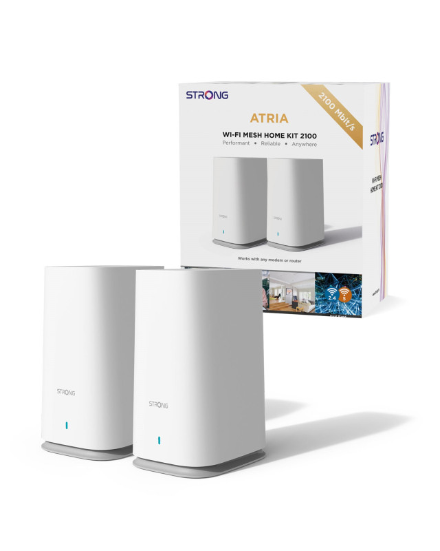 Strong MESHKIT2100UK(DUO) AC2100 Whole Home Wi-Fi Mesh System (2 Pack) - 3,300sq.ft Coverage