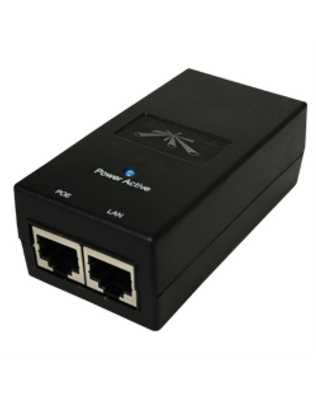 Ubiquiti POE-24-12W-G 24V 12W Gigabit Passive PoE Injector