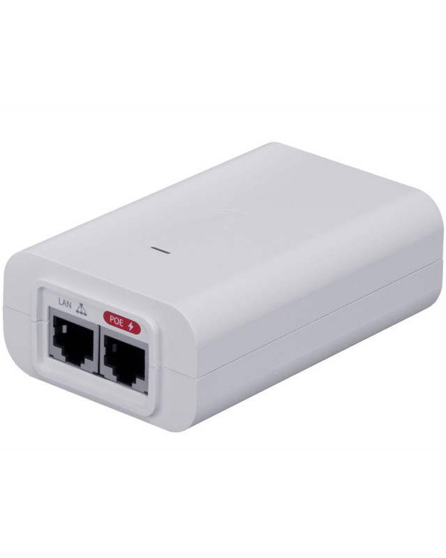 Ubiquiti POE-48-24W White 48V 24W PoE Power Injector