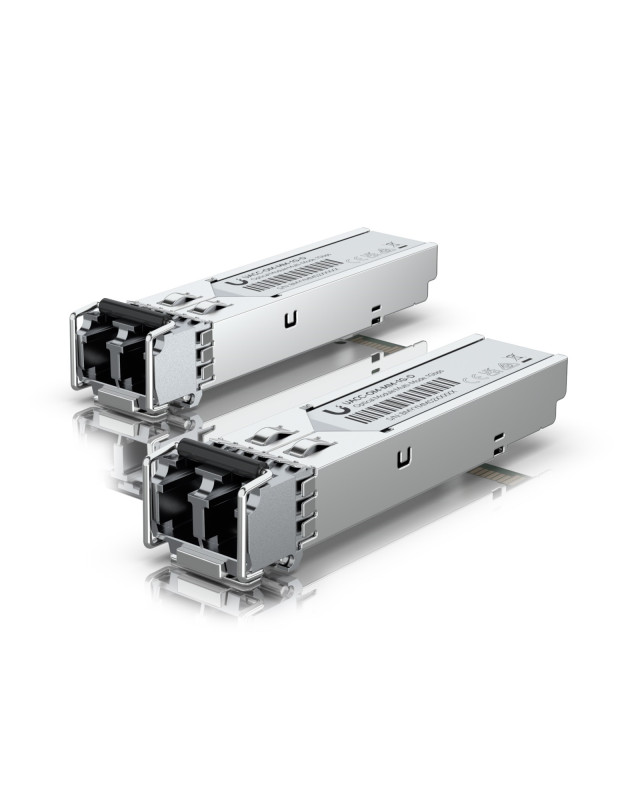 Ubiquiti UACC-OM-MM-1G-D-2 (2-Pack) 1G Multi-Mode Optical SFP Module