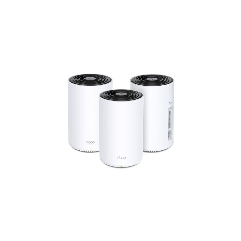 TP-LINK DECO PX50 + G1500 Dual Band Whole Home Powerline Mesh WiFi 6 Wireless System, 3 Pack, 3x LAN, AX3000, 1.5Gbps Powerline