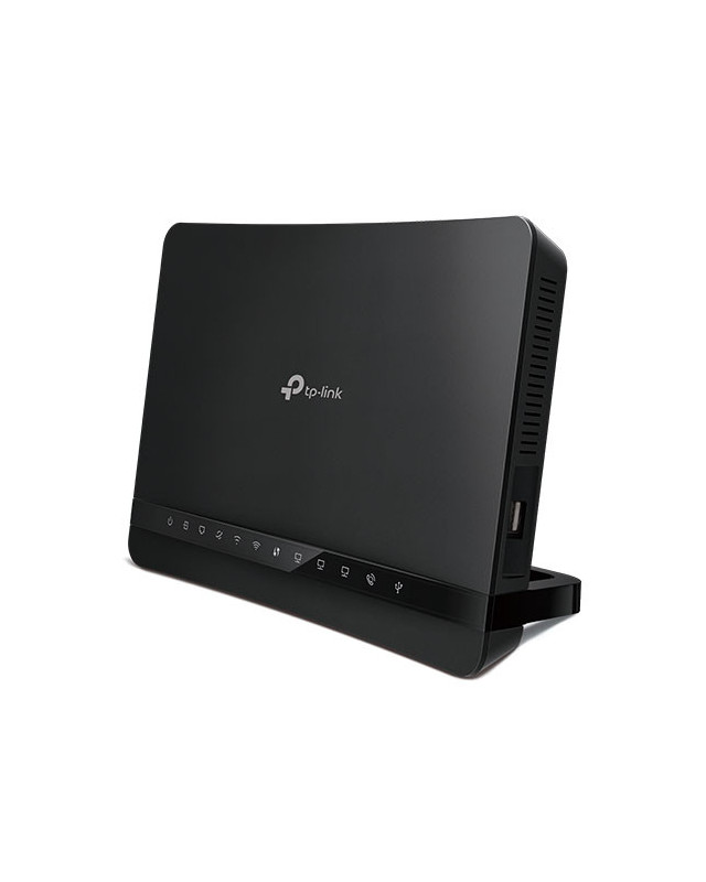 TP-LINK (Archer VR1210V V2.0) AC1200 Wireless Dual Band Gigabit VoIP VDSL2/ADSL2+ Modem Router, MU-MIMO, Telephony, Remote Management