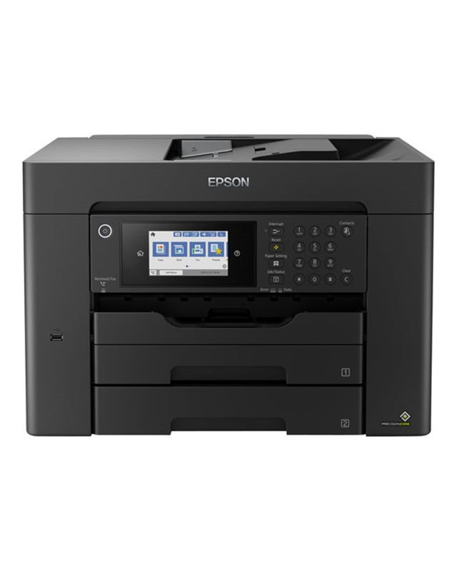 Epson WorkForce C11CH67401 WF-7840DTWF Inkjet Printer,  A3, Colour, Wireless, All-in-One, inc Fax, Network, 10.9cm Colour Touch Screen