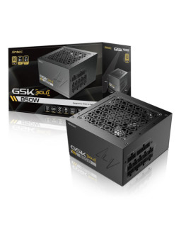 Antec GSK ATX3.1 850W Power Supply, 80 PLUS Gold, Full Modular, PCIe 5.1, JP Capacitors, Silent FDB Fan, CircuitShield Protection