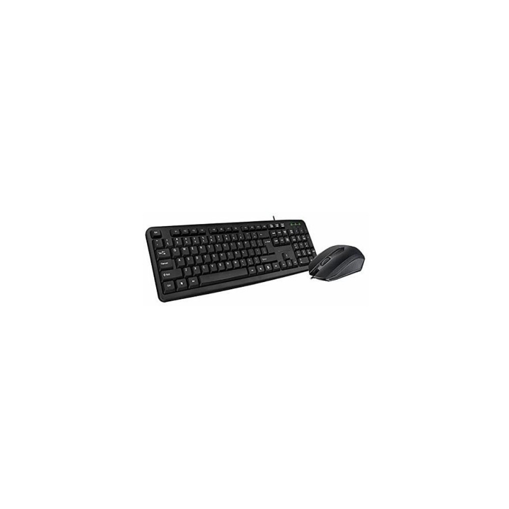 Jedel Builder BC-KM Wired Keyboard and Mouse Desktop Kit, USB