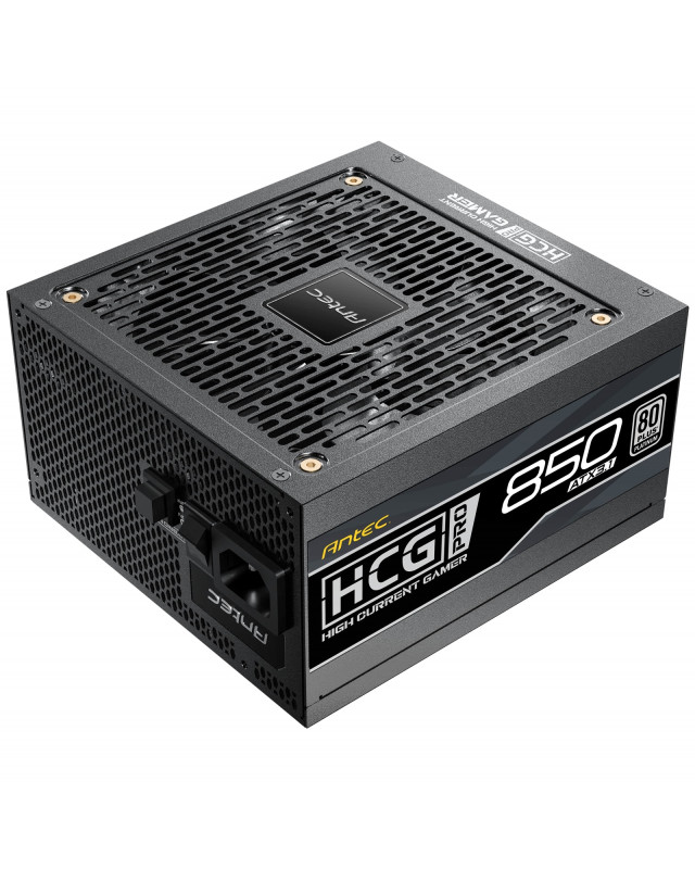 Antec HCG850 PRO Platinum ATX 3.1 Power Supply - 850W, Fully Modular, 80 PLUS Platinum Certified, Silent Fan, High-Performance Gaming PSU