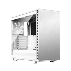 Fractal Design Define 7 (White TG) Gaming Case w/ Clear Glass Window, E-ATX, Multibracket, 3 Fans, Fan Hub, Silence-optimized, U