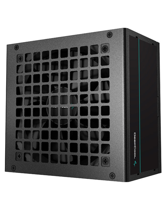 DeepCool PF400 80 PLUS Standard Power Supply 400W, Silent Hydraulic Bearing Fan, Reliable Protection, Flat Black Cables, 85% Efficiency