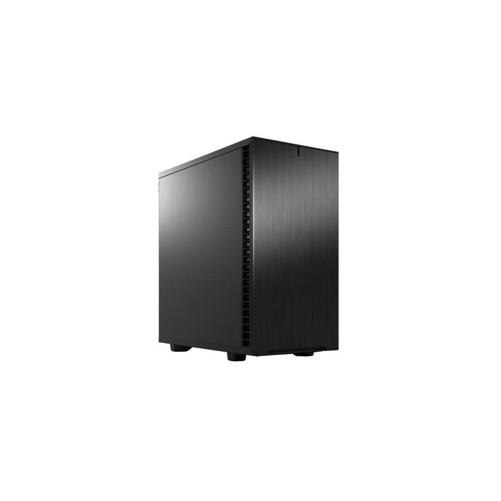 Fractal Design Define 7 Mini (Black Solid) Gaming Case, Micro ATX, Sound Dampening, Ventilated PSU Shroud, USB-C, 331mm GPU & 24