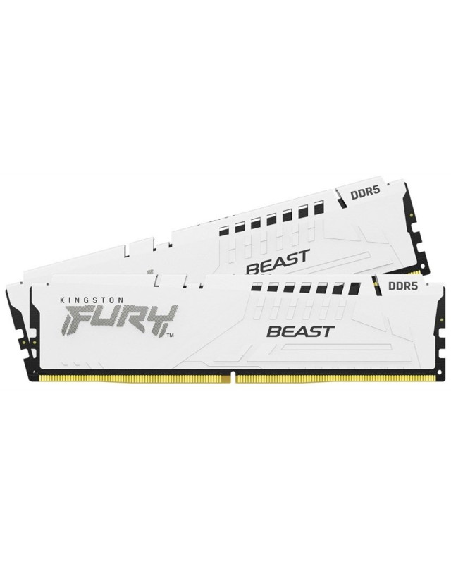 Kingston FURY Beast RAM Module, 32 GB (2 x 16GB), DDR5, 5600 MHz, On-die ECC, Unbuffered, 288-pin, DIMM