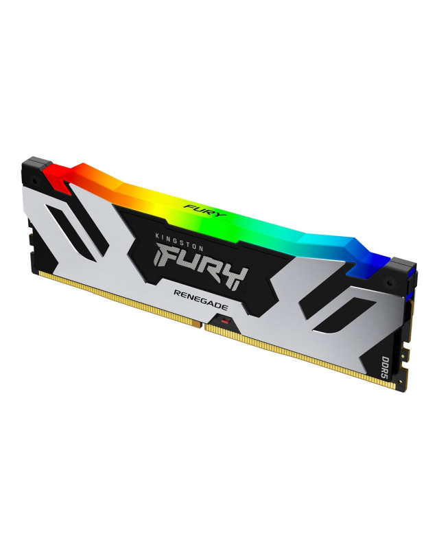 Kingston FURY Renegade RGB KF572C38RSA-24 24GB DDR5 7200MT/s Silver/Black DIMM [XMP]