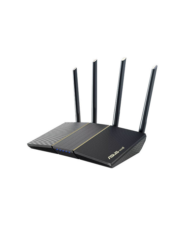Asus (RT-AX57) AX3000 Dual Band Wi-Fi 6 Extendable Router, Free Network Security, Built-in VPN, Gaming & Streaming, AiMesh