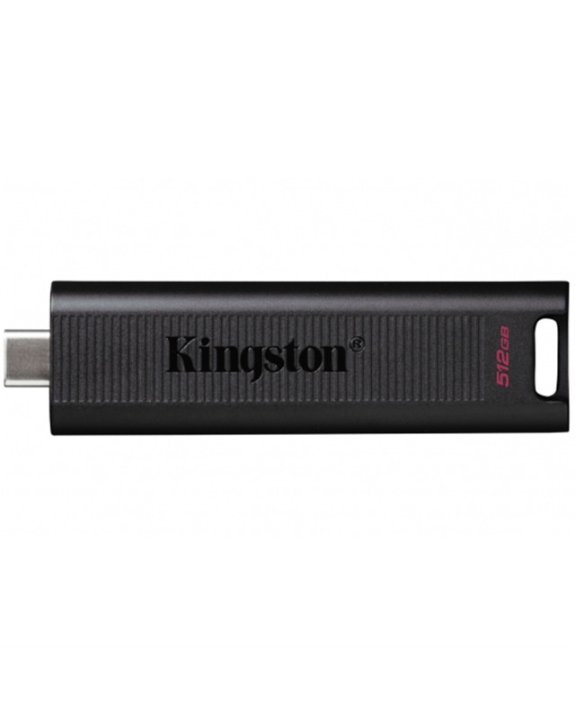 Kingston DTMAX/512GB DataTraveler Max 512GB USB-C USB Drive, USB3.2, Gen2, 1000MB/s, Black, Retail Boxed