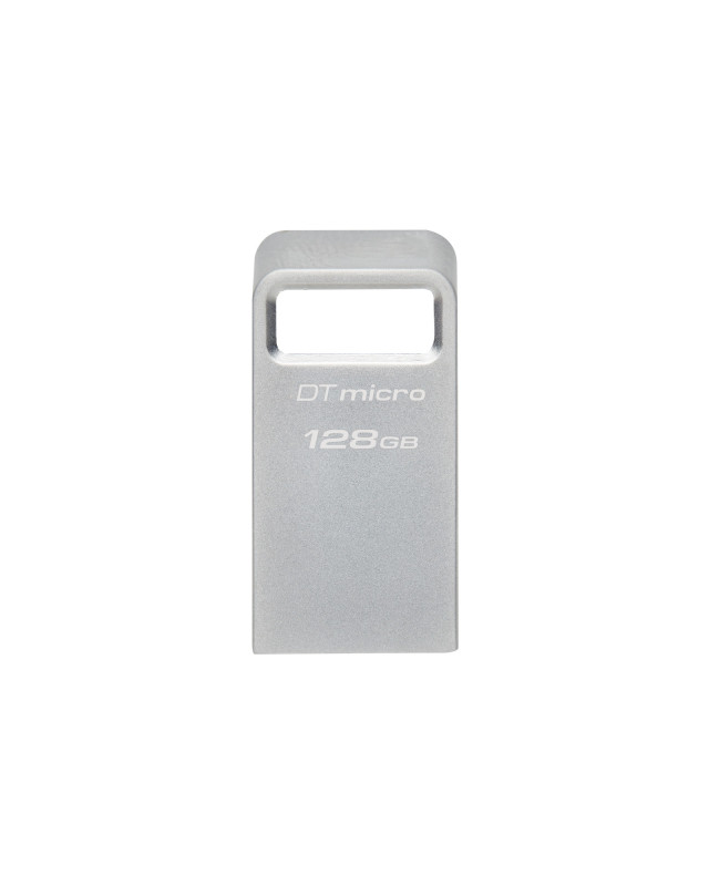 Kingston DTMC3G2/64GB 128GB DataTraveler Micro USB Flash Drive, USB 3.2, Metal Casing, Up to 200MB/s