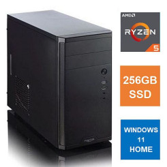 Ryzen 5 5600G, 8GB 3200MHz, 256GB SSD, Bequiet 450W, No Optical