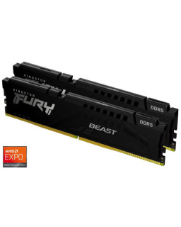Kingston FURY Beast KF552C36BBEK2-32 32GB (2x16GB) System Memory, 5200MT/s, DDR5,CL36, DIMM, Black, AMD EXPO Certified