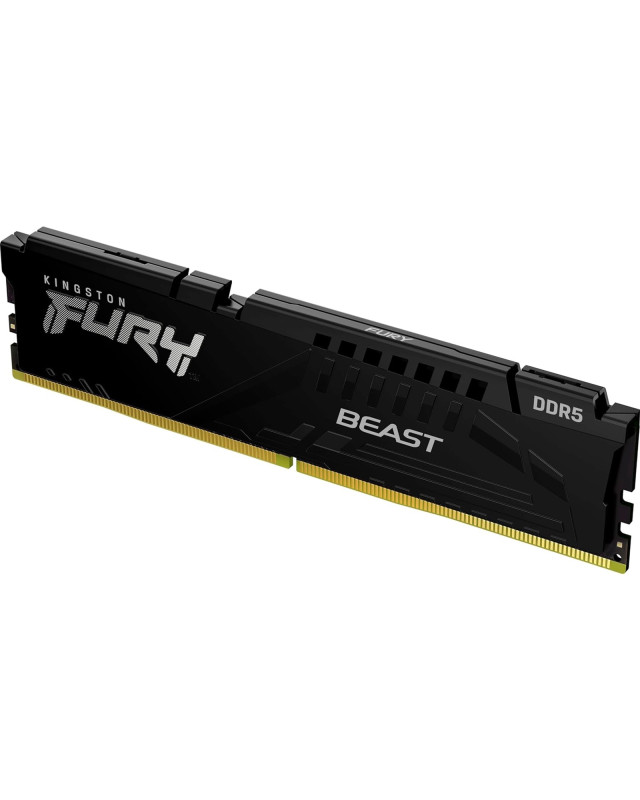 Kingston FURY Beast KF560C36BBE2-16 16GB System Memory, 6000MT/s, DDR5, CL36, DIMM, Black, AMD EXPO Certified