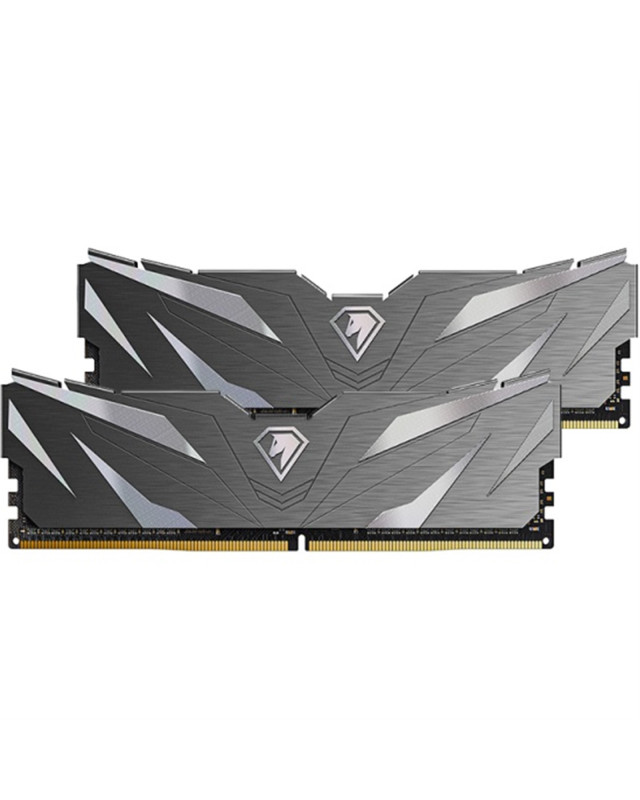 Netac Shadow NTSWD4P32DP-32K 32GB DIMM Gaming System Memory, DDR4, 3200MHz, 2 x 16GB, Black Heatsink,  288 Pin, 1.35v, CL40