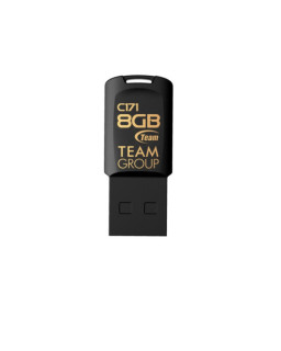 Team C171 8GB USB 2.0 Black USB Flash Drive