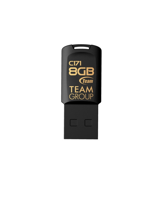 Team C171 8GB USB 2.0 Black USB Flash Drive
