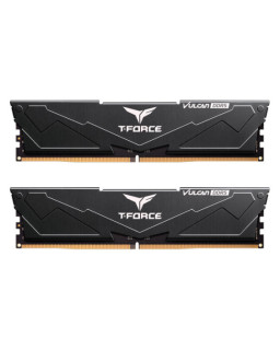 Team T-Force Vulcan FLBD516G6000HC38ADC01 System Memory, 16GB (2 x 8GB) DDR5, 6000MHz, CL38, Black