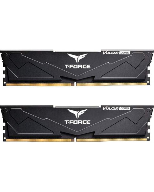 TeamGroup T-Force VULCAN black DIMM Kit 64GB (2 x 32GB), DDR5, 6000MHz System Memory