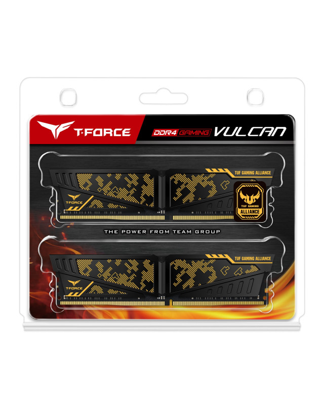 Team T-Force Vulcan TUF Gaming Alliance 16GB (2 x 8GB) DDR4 3600MHz DIMM System Gaming Memory