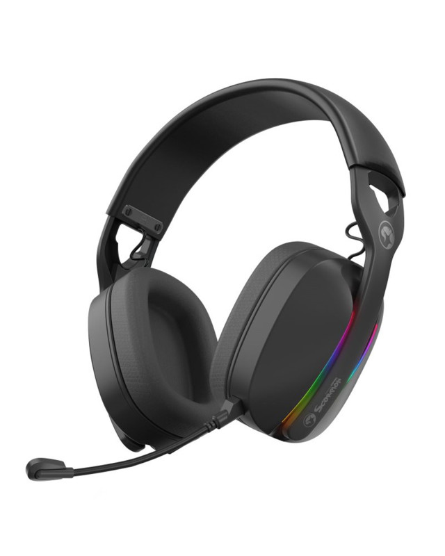Marvo Scorpion HG9086W Bluetooth and Wired Tri-Mode Connection RGB Stereo Gaming Headphones