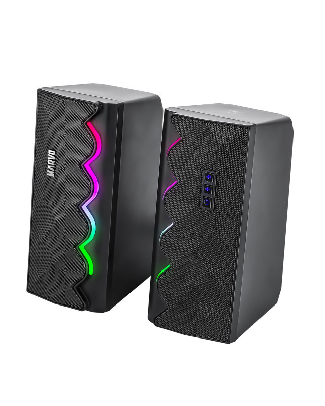Marvo Scorpion SG-269 USB Powered RGB Wired and Bluetooth Gaming Speakers