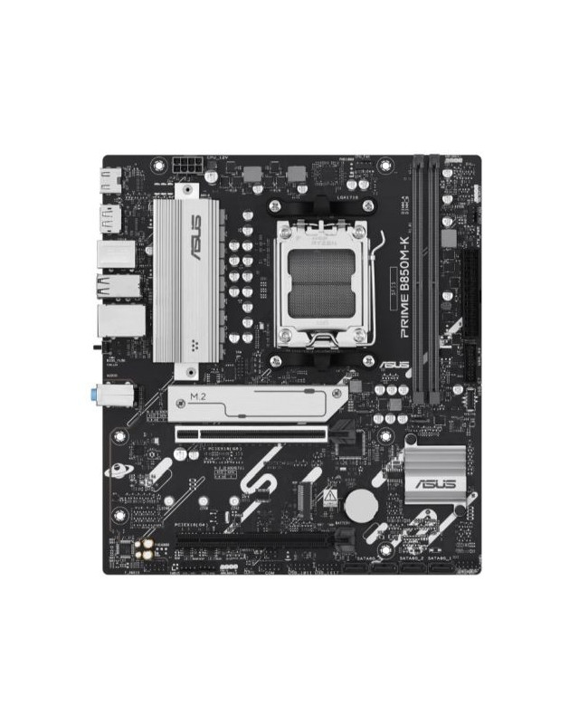 Asus PRIME B850M-K, AMD B850, AM5, Micro ATX, 2 DDR5, HDMI, DP, 2.5G LAN, 2x M.2