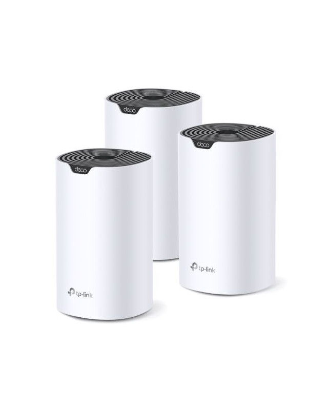 TP-LINK (DECO S7) Whole-Home Mesh Wi-Fi System, 3 Pack, Dual Band AC1900, MU-MIMO, Robust Parental Controls, 3x GB LAN on each Unit