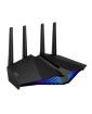 Asus (RT-AX82U) AX5400 (574+4804Mbps) Wireless Dual Band RGB Wi-Fi 6 Router, Mobile Game Mode, 802.11ax, AiMesh, Lifetime Free I
