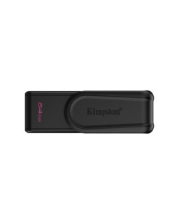Kingston DataTraveler Exodia S DTXS/64GB USB Flash Drive, 64GB, USB 3.2,  Black, Swivel Cap Design