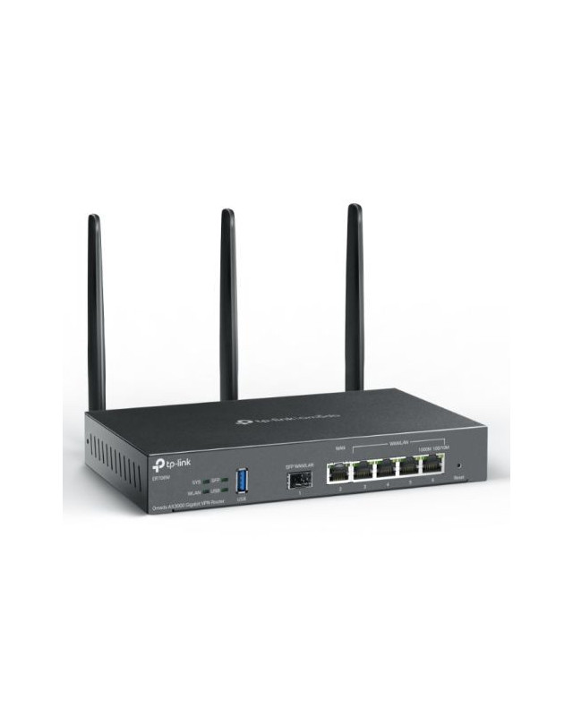 TP-LINK (ER706W) Omada AX3000 Gigabit VPN Wi-Fi Router, Dual Band, 6x GB Ports, USB 3.0, Mesh Technology, Abundant Security Features