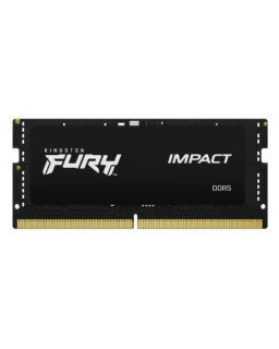 Kingston Fury Impact 32GB, DDR5, 5600MHz (PC5-44800), CL40, 1.1V, Intel XMP 3.0, SODIMM Memory