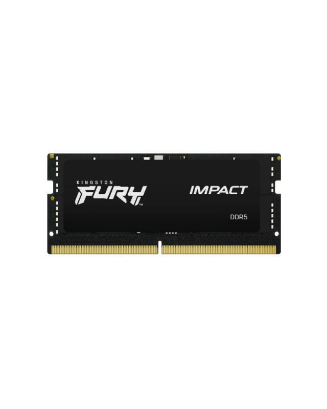 Kingston Fury Impact 32GB, DDR5, 5600MHz (PC5-44800), CL40, 1.1V, Intel XMP 3.0, SODIMM Memory