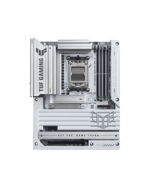 Asus TUF GAMING B850-BTF WIFI W, AMD B850, AM5, ATX, 4 DDR5, HDMI, DP, Wi-Fi 7, 2.5G LAN, 3x M.2 *Requires a BTF Compatible Chassis*