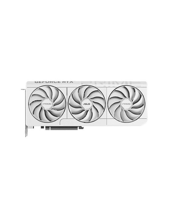Asus PRIME RTX5070 OC, PCIe5, 12GB DDR7, HDMI, 3 DP, 2587MHz Clock, Overclocked, Compact SFF-Ready, White
