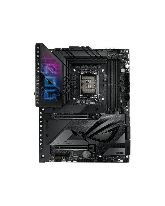 Asus ROG MAXIMUS Z790 DARK HERO, Intel Z790, 1700, ATX, 4 DDR5, HDMI, Thunderbolt 4, Wi-Fi 7, 2.5G LAN, PCIe5, Polymo Lighting, 5x M.2