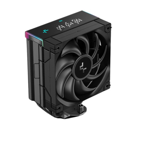 DeepCool AK400 Digital Pro CPU Air Cooler, ARGB Fan & Digital Display, 120mm PWM Fan, 4 Copper Heatpipes, Quiet Operation, Intel