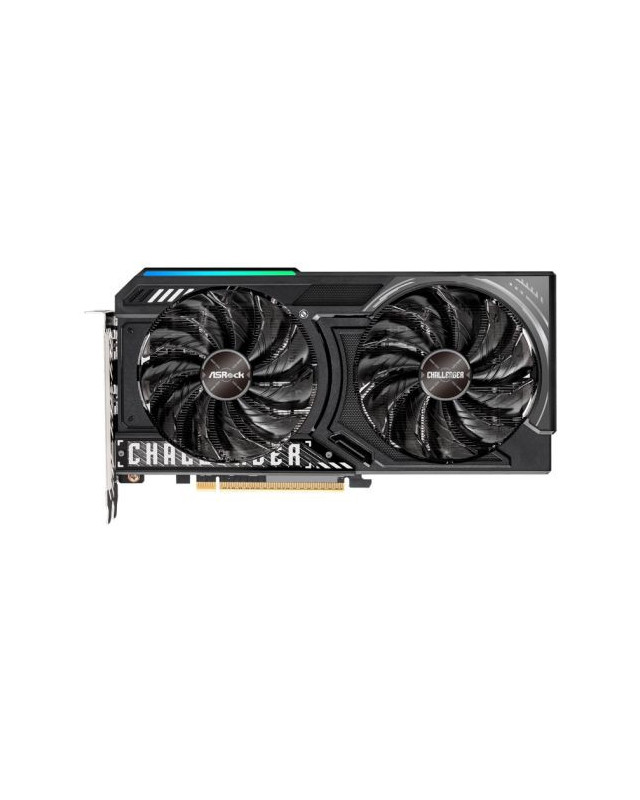 Asrock RX9060 XT Challenger 8GB OC, PCIe5, 8GB DDR6, HDMI, 2 DP, 3290MHz Clock, LED Indicator, Overclocked