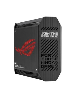 Asus (GT6 1-Pack Black) ROG Rapture AX10000 Tri-Band Gaming Mesh Wi-Fi 6 System, 2.5G LAN, AiMesh, RangeBoost Plus, AiProtection Pro, RGB