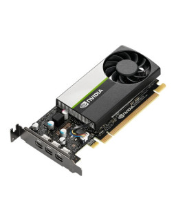 PNY NVidia T400 Professional Graphics Card, 4GB DDR6, 384 Cores, 3 miniDP 1.4, Low Profile (Bracket Included), OEM (Brown Box)