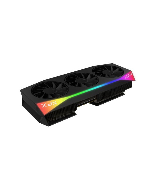 XFX Mercury RX9070 XT OC Gaming Edition with RGB, PCIe5, 16GB DDR6, HDMI, 3 DP, 3100MHz Clock, Overclocked