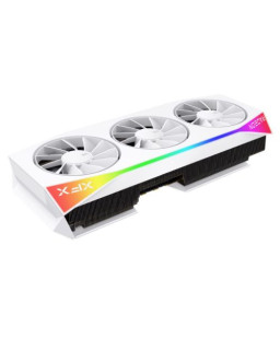 XFX Mercury RX9070 XT OC White Gaming Edition with RGB, PCIe5, 16GB DDR6, HDMI, 3 DP, 3100MHz Clock, Overclocked