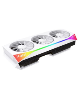 XFX Mercury RX9070 XT OC White Magnetic Air Edition with RGB, PCIe5, 16GB DDR6, HDMI, 3 DP, 3100MHz Clock, Overclocked