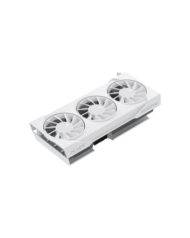 XFX Swift RX9070 OC White Triple 90mm Fan Gaming Edition, PCIe5, 16GB DDR6, HDMI, 3 DP, 2700MHz Clock, Overclocked